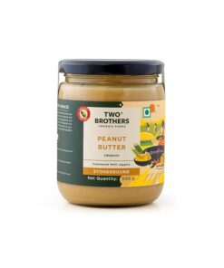 Amorearth Organic Peanut Butter – Crunchy, Stoneground