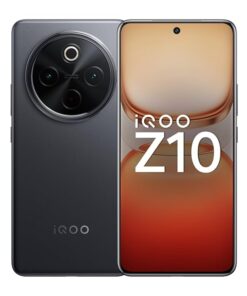 iQOO Z10 5G (Stellar Black, 12GB RAM, 256GB Storage) | India's Biggest Ever 7300 mAh Battery | Snapdragon 7s Gen 3 Processor | Brightest Quad Curved AMOLED Display in The Segment