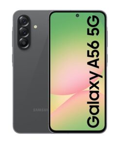 Samsung Galaxy A56 5G (Awesome Graphite, 12GB, 256GB) | Metal Frame | Gemini Live | Awesome Intelligence (AI): Circle to Search, Instant Slo-Mo, Auto-Trim, Object Eraser | Flagship Grade Camera