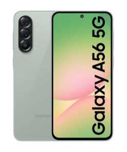 Samsung Galaxy A56 5G (Awesome Olive, 12GB, 256GB) | Metal Frame | Gemini Live | Awesome Intelligence (AI): Circle to Search, Instant Slo-Mo, Auto-Trim, Object Eraser | Flagship Grade Camera