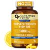 Carbamide Forte 1400mg Triple Strength Omega-3 Fish Oil Capsules
