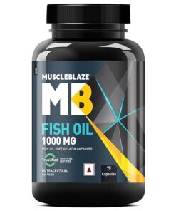 MuscleBlaze Omega-3 Fish Oil – 1000 mg