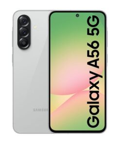 Samsung Galaxy A56 5G (Awesome Light Gray, 12GB, 256GB) | Metal Frame | Gemini Live | Awesome Intelligence (AI): Circle to Search, Instant Slo-Mo, Auto-Trim, Object Eraser | Flagship Grade Camera