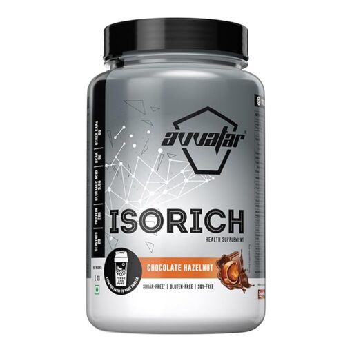Avvatar ISORICH Whey Protein – Chocolate Hazelnut Flavor