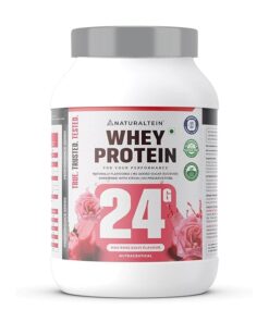 NATURALTEIN Natural Whey Protein (Soy-Free, Gluten-Free, Stevia-Sweetened)