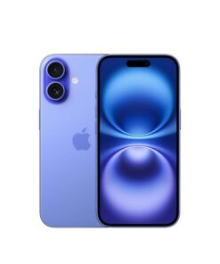 iPhone 16 256 GB: 5G Mobile Phone with Camera Control, A18 Chip and a Big Boost in Battery Life. Works with AirPods; Ultramarine