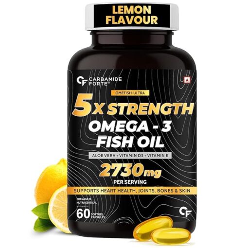 Carbamide Forte Triple Strength Omega-3 Fish Oil Capsules