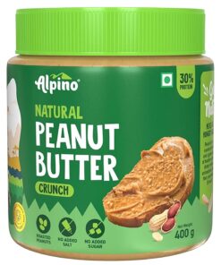 Alpino Natural Peanut Butter – Unsweetened (1kg)