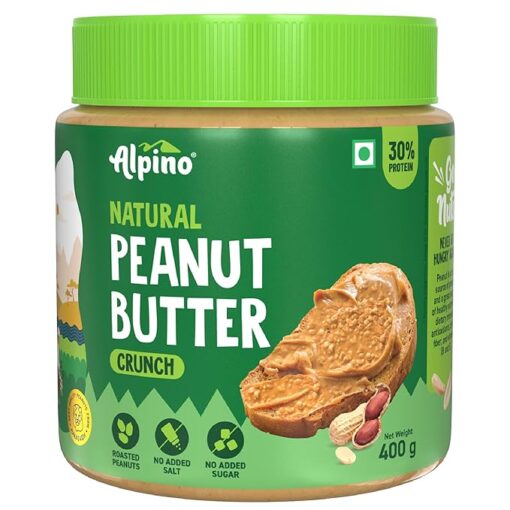 Alpino Natural Peanut Butter – Unsweetened (1kg)